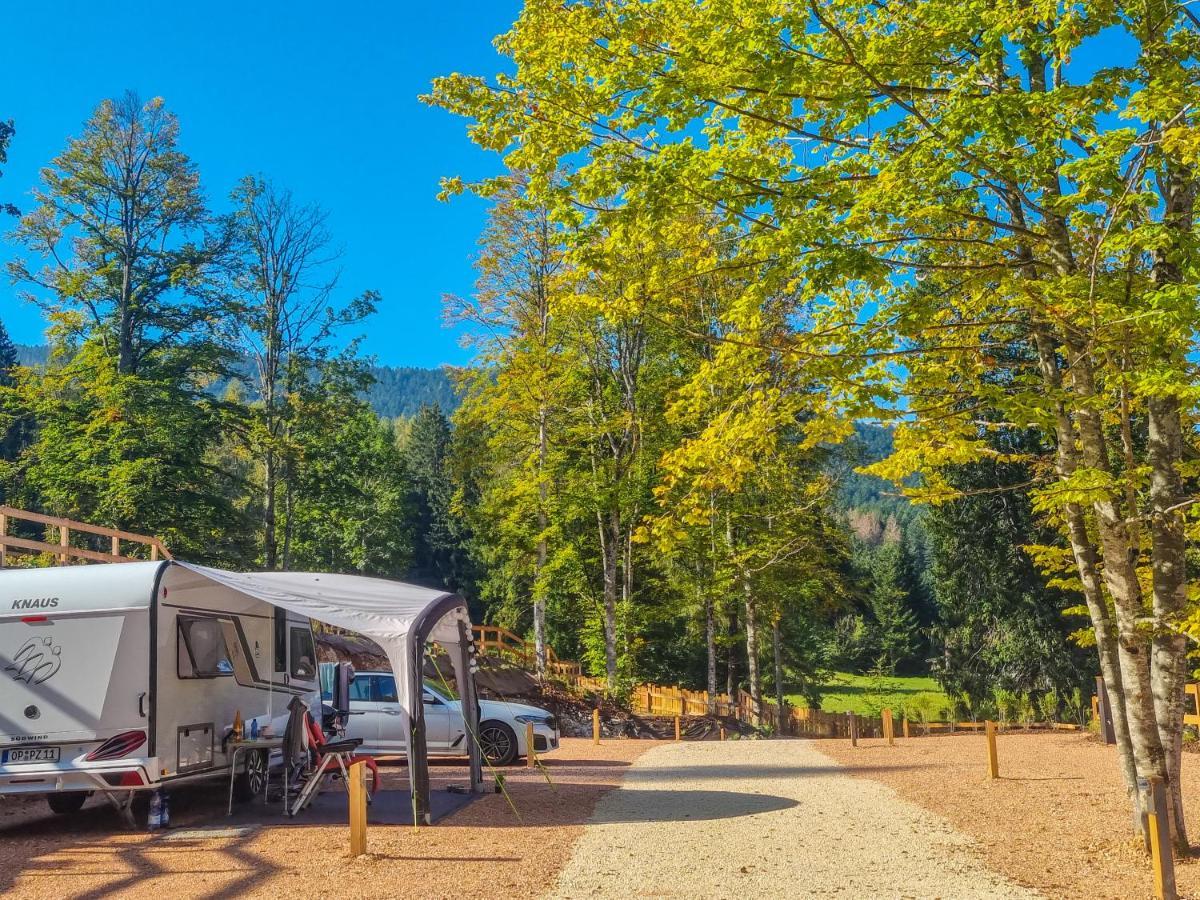 Camping Essenza Alpina Folgaria Exterior foto